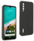 REY Funda Carcasa para XIAOMI MI A3 - CC9e, Anti-Deslizante Negra, Elegante y Ligera, TPU Flexible Premium