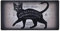 Konix Alchemy Tappetino per mouse gaming XXL 90 x 46 cm - Superficie in microfibra antiscivolo - Gomma - Design tavola ouija - Nero