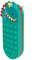 sarcia.eu Dinosaurier Silikon-Federmäppchen für Jungen, mit Reißverschluss, pop it 8x21x4cm