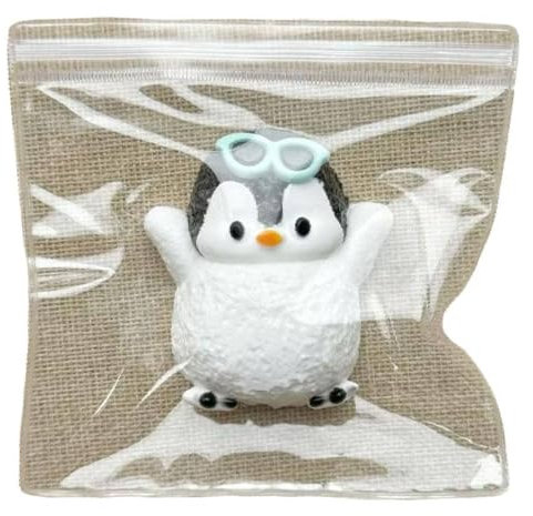 1pc Super Soft Squishier Pinguin Positive Squeeze Stress Balls for Adults, Cute Squishier Penguin Emotional Relief Support Balls Stretchy Fidget Ball Inspirational Funny Animal for Friend