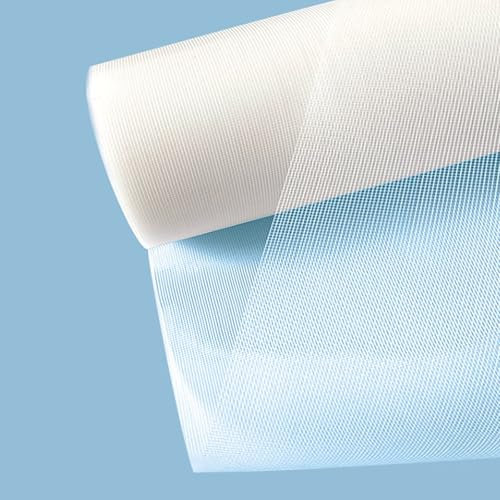 ZHIYIN Ricambio Zanzariera a Rullo Verticale 150x100cm, Anti Zanzare Insetti Telo Zanzariera Confezionata Singolarmente per Cucina/Soggiorno, Bianco