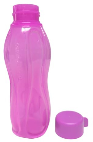 Tupperware to Go Eco 310ml Eco Easy Trinkflasche EcoEasy für Getränke mit Kohlensäure Kindergarten Sport Schule Arbeit to go geeignet 310 ml Drehverschluss violett