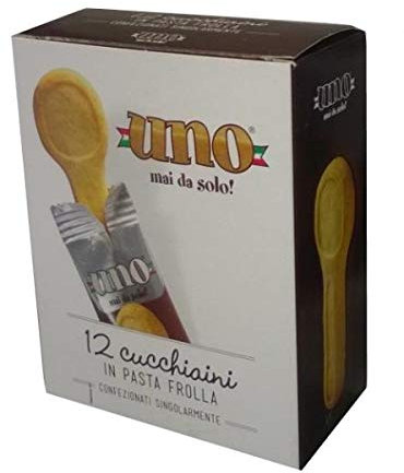 12 Cucchiaini In Pasta Frolla Uno-Mai Solo!