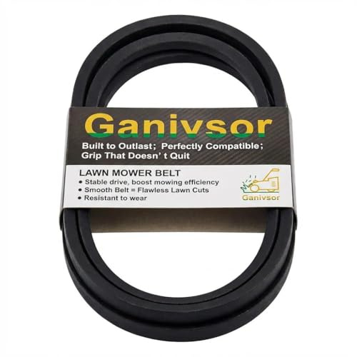 Ganivsor 405143 yth22v46 Courroie d'entraînement pour tondeuse AYP Craftsman Poulan Husqvarna 116,8 cm 5324051-43 584453101 YTH2246TDR YTH22V46XLS YTH23K46XLS 6 YTA2 2V46 YTH1k46