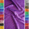 StoffBook VIOLETT PAILLENTTENSTOFF KLEINE TUPFEN PAILLETTEN STOFF STOFFE, B595