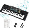 CACOE 37 Teclado Digital Con Micrófono - Piano Electrónico Para Regalo de Niños y Principiantes