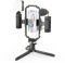 SMALLRIG Universal Phone Video Rig Kit for iPhone, Smartphone and Cameras, Phone Stabilizer Rig w/Tripod Microphone LED Light Side Handle Power Bank Holderm, for Vlogging & Live Streaming - 3384C