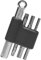 Blackburn Mini interruptor multiherramienta, negro, mini Reino Unido