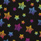 HEKO PANELS Stoff Oxford Wasserdichte Meterware Canvas-Stoff Polyester Stoff Zum Nähen Nähstoffe Dekostoffe Wasserabweisend Blickdicht Sterne 3 Meter 155 x 300 cm
