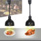 Wärmelampe Küche, Hängende Speisenwärmer Lampe Einziehbares, Wärmelampe Buffet 250W, Lebensmittel Wärmelampe für Küche und Buffets Esszimmer(25CM, 2 Stück)
