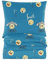 Cotton Market Bettwäsche 200x200 cm - Bettwäsche Baumwoll-Mikrofaser - Bettwäsche-Sets 2 Teilig - Bettbezug 200x200 cm und 2 Kissenbezug 70x80 cm - Blau, Lächeln