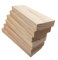 6 tableros rectangulares de madera sin terminar, bloques de madera en blanco de 25 x 8 x 2,5 cm para tallar, pintar y quemar
