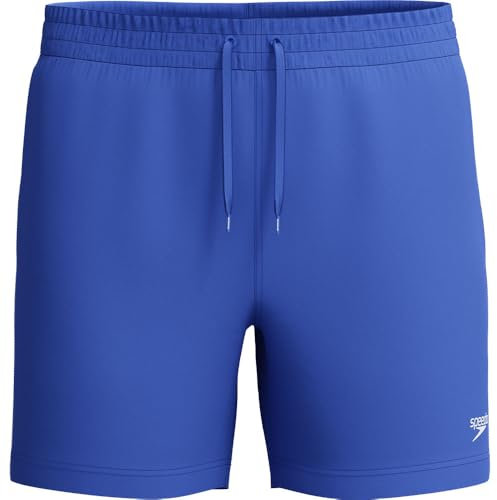 Speedo Men's 16 Watershort Swiming Trunks| Quick Dry | Comfortable Fit | Clasic Style | Drawstring Waist, Cobalt Pop, XXL