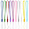 KALIONE 10 Pcs Wrist Lanyard Colorful Hand Wrist Strap Lanyards Nylon Wrist Lanyard Hand Strap for Keys Mobile Phone Case USB Wallet ID Name Tag Badge Whistle Walkie-Talkie (10 Colors)