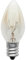 Glugahrif Kleine Glühbirne, Salzlampe, E12, kleine Edison-Schraube, Nachtlampe, Glühlampe aus Wolfram, dimmbar, Vintage-Glühbirne, für Hotteo C7 x 54 220 V 10 W E12