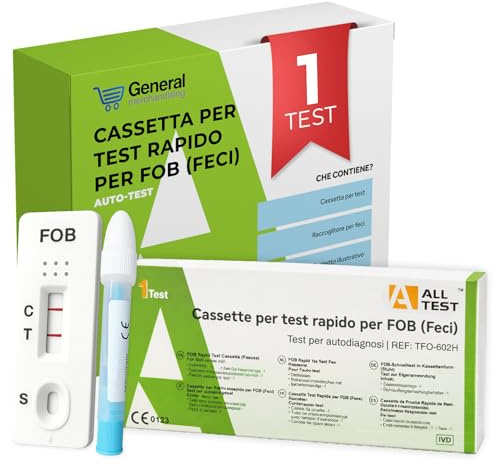 Test för dolt blod i avföring, 1-pack, resultat på 5 minuter