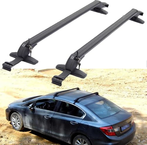 WXTYHEO Dachträger Querträger, für Abarth Monster Energy 2020 2021 2022 2023 Gepäckträger Diebstahlsicherung Frachtgepäckträger Auto Zubehör