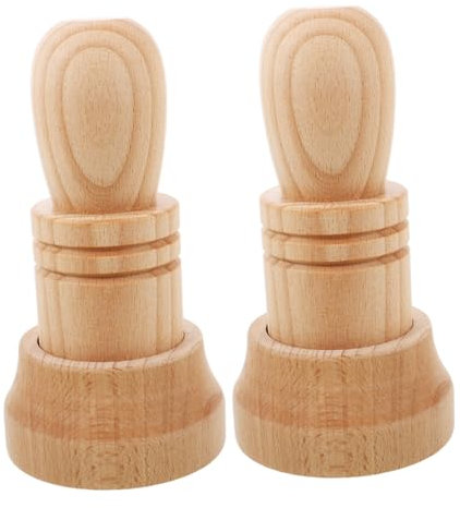 ERINGOGO 2sätze Papier Blumentopf Maker Holz Pflanztopf Werkzeug Für Gartenarbeit Umweltfreundliche Zeitungstopf-herstellung Für Sämlinge Und Pflanzenpflege