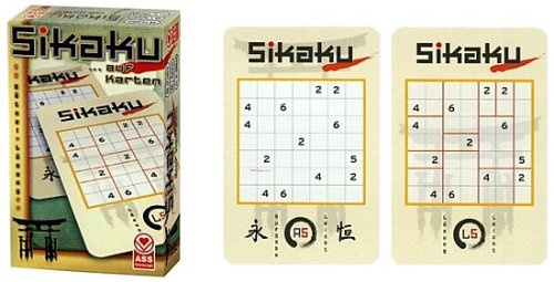 Sikaku auf Karten. 55 Rätsel mit Lösungen