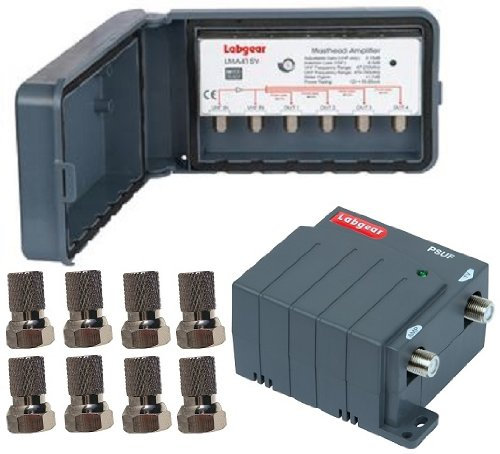 LABGEAR 4 Way Variable Gain Masthead Kit