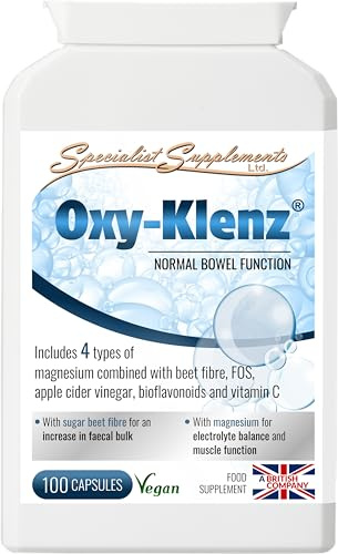 Specialist Supplements Oxy-Klenz Healthy Bowel Function 100 Capsules