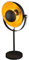 Globo Tischleuchte XIRENA Chrom schwarz, Metall schwarz goldfarben