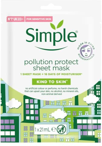 Simple Kind to Skin Pollution Protect Sheet Mask