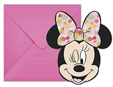Invitations Minnie Tropical /6