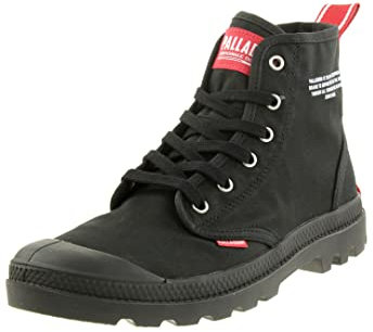 Palladium Pampa Hi Dare, Stivali Sneaker Unisex - Adulto, Nero, 46 EU