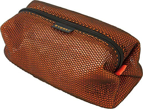 Everki Pouch – Mesh Accessories Laptop Pouch, Zubehörtasche für Kabel, Ladegeräte und weiteres Zubehör, Orange Schwarz