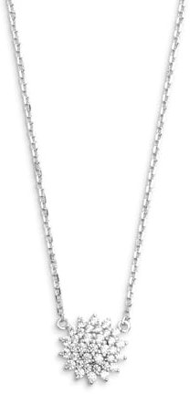 Xenox XS3569 Halskette mit Anhänger Damen Zirkonia Sterling-Silber 45 cm