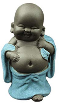Handgefertigte Buddha Statue Aus Keramik Maitreya Tee-Dekoration Symbolisiert Freundlichkeit Für Zuhause Büro Und Geschenkideen