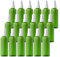 TIANZD 24 Pieces Empty 100 ml Green PET Plastic Fine Mist Pump Spray Bottles with White Top Portable Sprayer for Perfume Water Cosmetic Travel Containers Refillable, 2x Funnel
