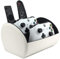 Video Game Controller Holder, Remote Control Holder and Charging Station for PS4, PS5 and Xbox Controllers and Nintendo Switch - Park & Play, White by Connected Essentials