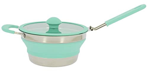Casseroles rétractables Grand format, Bleu