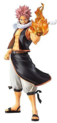 Xinchangda Fairy Tail Natsu Dragneel Actionfigur Anime Etherious Natsu Dragneel Charakter Modell Statue PVC Sammlung Figur Desktop Ornamente Geschenk, 22 cm