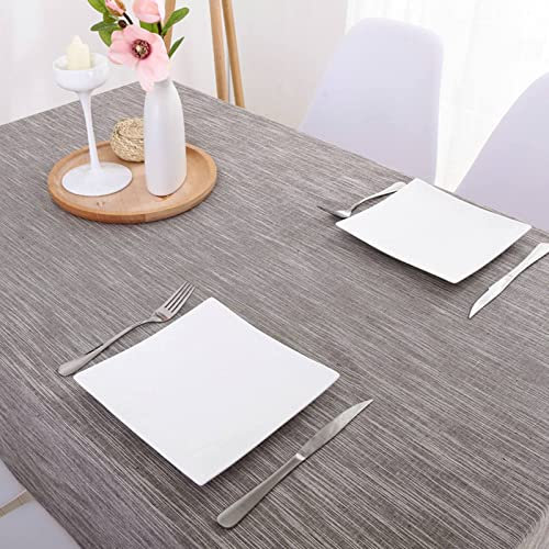 EHOMERY Tischdecke Abwaschbar Maritim Tischtuch Bügelfrei Einfache Reine Farbe Tischdecken Herbst Klassisch Tischtuch Für Draußen Kaffee Tischschutz Dekoration 90X130Cm
