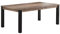 trendteam Smart Living - Table à Manger - Salon - Emile - Dimensions de Construction (LxHxP) 200 x 77 x 100 cm - Couleur chêne Tabac avec matière - 2029164C5