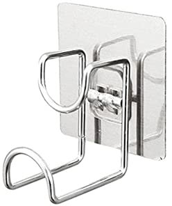 1 support mural pour lavabo de salle de bain avec crochet de perforation pour salle de bain - Support suspendu pour lavabo de rangement E0R0