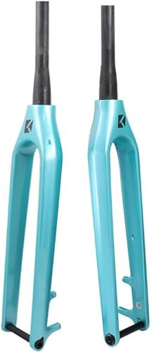 LYMFCFC Carbon Fiber Starrgabel MTB Starrgabel 29'' Konisches Rohr 1-1/2'' Boost Achse 15X110mm Scheibenbremse für Mountainbikes B,29in