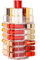 Porte-Rouge à Lèvres, Support de Tour de Rouge à Lèvres en Acrylique Rotatif à 360 Degrés, Organisateur de de Rouge à Lèvres de Maquillage avec 53 Emplacements, Porte-gloss à Lèvres, Pinceaux