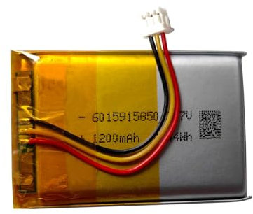 Batería de repuesto para Logitech K830 Illuminated Living Room, teclado inalámbrico de 2,4 GHz, batería YR0047, batería 533-000112 L/N 1410 1406