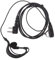 Rebellious Oreillette polyvalente avec micros pour radios bidirectionnelles, ajustement sûr et longue durée de vie pour ICV8 V80 V80E V82 V85 oreillette pour radio Icoms 2 broches