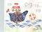 wolga-kreativ Fenstersticker Fensterdeko Fensterbilder Selbstklebend Schiff Dampfer Aufkleber Sticker Fenster Kinder wiederverwendbar selbstklebend selbsthaftend selbstklebend Kinderzimmer Deko