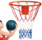 Youngwier Basketballnetz tragbar, Basketballnetz für Korb, Standard-Basketball-Wettkampf-Ersatznetz, Robustes Basketball-Spielnetz für Kinder und Erwachsene im Innen- und Außenbereich für