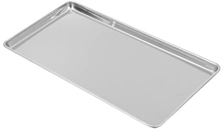PHENOFICE Stainless Steel Rice Tray Compartment Storage Plate for Kitchen Food Plate for Japanese Restaurant for Cuisine Preparation and Barbecue Snacking