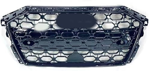 DRYFAL Auto Frontstoßstangengrill für Audi A3/RS3 2021 Vorne Grill Kühlergrille vorne Oben Wabengrill Front Grill Auto Frontgrill