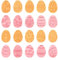 PTaizjjz Juego de 10 Cortadores de Galletas de Pascua - Sello de Huevo para Masa de Galletas - Decoración de Fiesta