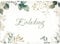 PACKLIST® Einladungskarten Hochzeit, Taufe, Party, Geburtstag – 12x Einladung Feier – Perfekte Partyeinladung im eleganten Aquarell-Design für besondere Anlässe
