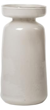 Broste Copenhagen Solai Vase Taupe warm Grey 19,5cm